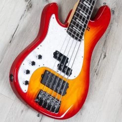 Sandberg California VM-5 5-String Left-Handed Bass, Cherry Sunburst -Musical Instrument Shop 20210520 dsc01467