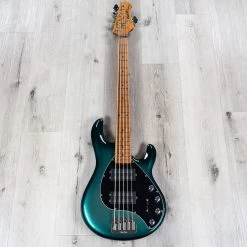 Ernie Ball Music Man StingRay 5 Special 5-String Bass, Maple Fretboard, Frost Green Pearl 15 Ernie Ball Music Man StingRay 5 Special 5-String Bass, Maple Fretboard, Frost Green Pearl -Musical Instrument Shop 20210602 dsc02617