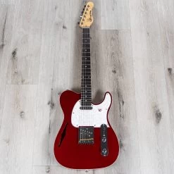 G&L Tribute Limited Edition ASAT Classic Semi-Hollow Guitar, Candy Apple Red -Musical Instrument Shop 20210608 dsc03017