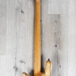 Warwick MasterBuilt Custom Shop Limited Edition Streamer Stage I 4-String Bass, Black Korina, #7 Out Of 25 -Musical Instrument Shop 20210624 dsc04913