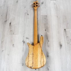 Warwick MasterBuilt Custom Shop Limited Edition Streamer Stage I 4-String Bass, Black Korina, #7 Out Of 25 -Musical Instrument Shop 20210624 dsc04914