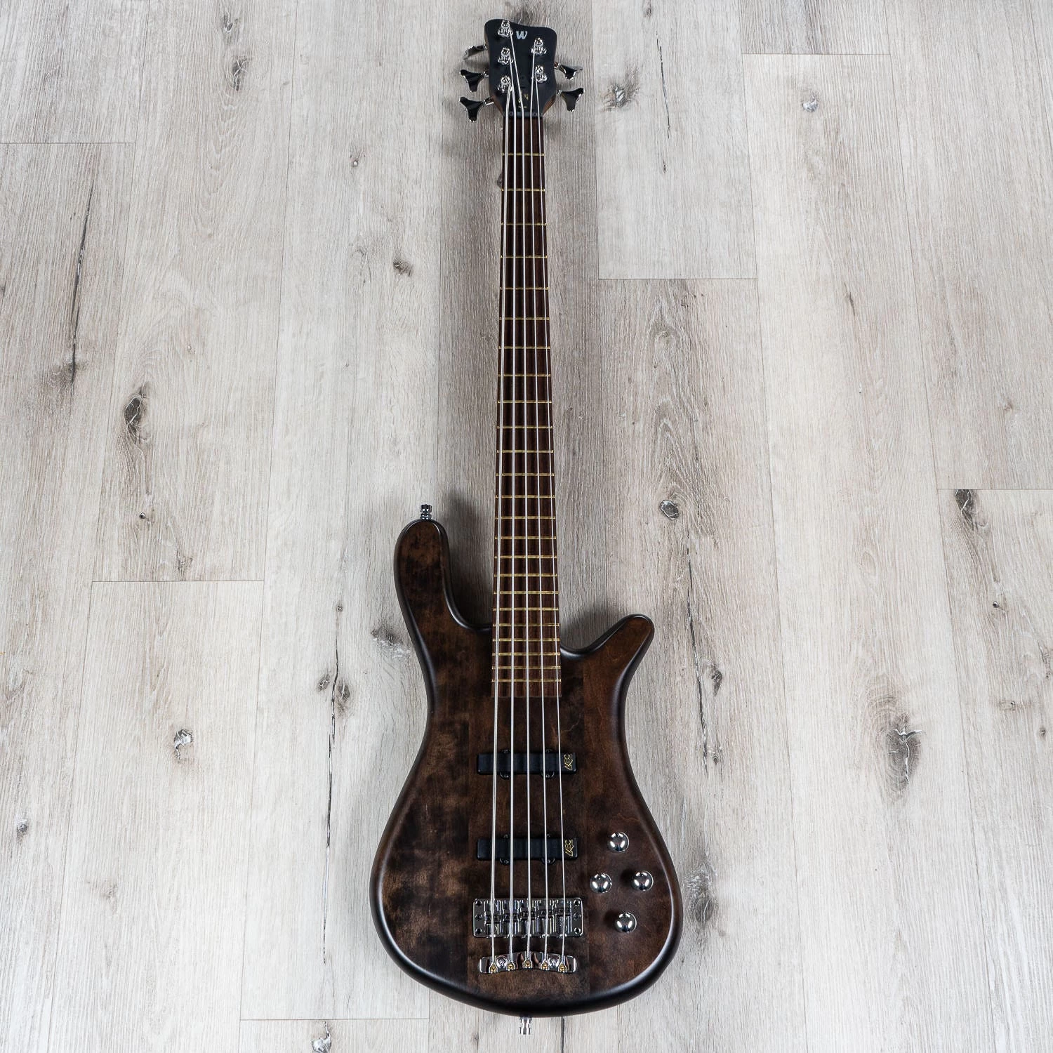 Warwick Teambuilt Pro Series Streamer LX 5-String Bass, Nirvana Black Transparent Satin 5 Warwick Teambuilt Pro Series Streamer LX 5-String Bass, Nirvana Black Transparent Satin - Image 3