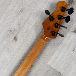 Ernie Ball Music Man StingRay 5 Special HH 5-String Bass, Ebony Fretboard, Raspberry Burst -Musical Instrument Shop 20210625 dsc05040