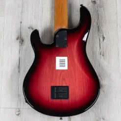 Ernie Ball Music Man StingRay 5 Special HH 5-String Bass, Ebony Fretboard, Raspberry Burst -Musical Instrument Shop 20210625 dsc05043