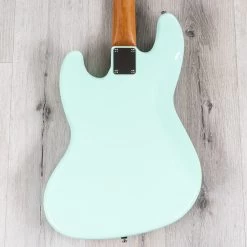 Modern Vintage MVJ4-66 '60s Vintage 4-String Bass, Rosewood Fretboard, Seafoam Green -Musical Instrument Shop 20210707 dsc06297