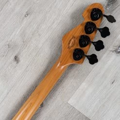 Sandberg Lionel VS Short Scale Bass, Muscle Car Metallic Black With Green Racing Stripes -Musical Instrument Shop 20210715 dsc07225