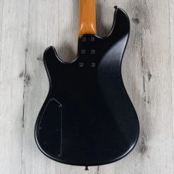 Sandberg Lionel VS Short Scale Bass, Muscle Car Metallic Black With Green Racing Stripes -Musical Instrument Shop 20210715 dsc07230