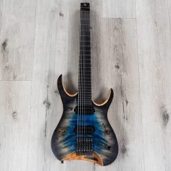Mayones Hydra Elite 7 - 7-String Guitar, Galaxy Eye Blue Satin 14 Mayones Hydra Elite 7 - 7-String Guitar, Galaxy Eye Blue Satin -Musical Instrument Shop 20210719 dsc07576 2