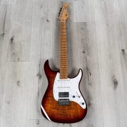 Mayones Aquila 6 Guitar, 2-Tone Dirty Sunburst Gloss -Musical Instrument Shop 20210720 dsc07788