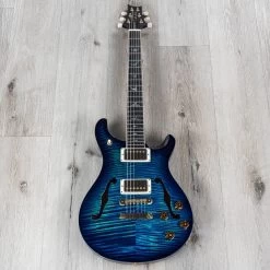 PRS Paul Reed Smith McCarty Hollowbody 594 Artist Package Guitar, River Blue Wrap -Musical Instrument Shop 20210803 dsc09146