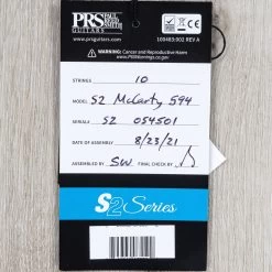 PRS Paul Reed Smith Special Run S2 McCarty 594 Guitar, Satin Blue Crab Blue -Musical Instrument Shop 20210907 dsc01810