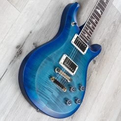 PRS Paul Reed Smith Special Run S2 McCarty 594 Guitar, Satin Blue Crab Blue -Musical Instrument Shop 20210907 dsc01814