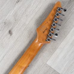 Ibanez MM7 Martin Miller 7-String Guitar, Roasted Maple Fretboard, Transparent Aqua Blue 21 Ibanez MM7 Martin Miller 7-String Guitar, Roasted Maple Fretboard, Transparent Aqua Blue -Musical Instrument Shop 20210908 dsc01934