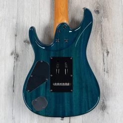 Ibanez MM7 Martin Miller 7-String Guitar, Roasted Maple Fretboard, Transparent Aqua Blue 19 Ibanez MM7 Martin Miller 7-String Guitar, Roasted Maple Fretboard, Transparent Aqua Blue -Musical Instrument Shop 20210908 dsc01937