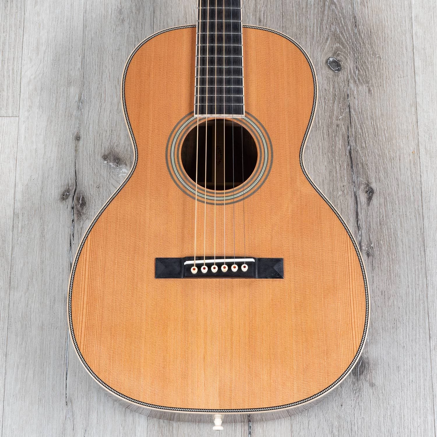 Martin Custom Shop 00-28 Inspired Parlor Acoustic Guitar, Figured Walnut And Red Cedar 3 Martin Custom Shop 00-28 Inspired Parlor Acoustic Guitar, Figured Walnut And Red Cedar