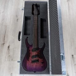 Skervesen Raptor 7 FF 7-String Multi-Scale Guitar, Purple Burst -Musical Instrument Shop 20210914 dsc02372