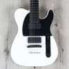 ESP E-II T-B7 7-String Baritone Guitar, Ebony Fretboard, EMG Pickups, Snow White -Musical Instrument Shop 20210915 dsc02549
