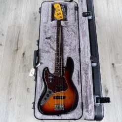 Fender American Professional II Left-Handed Jazz Bass, Rosewood Fretboard, 3-Color Sunburst -Musical Instrument Shop 20210917 dsc02785