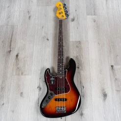 Fender American Professional II Left-Handed Jazz Bass, Rosewood Fretboard, 3-Color Sunburst -Musical Instrument Shop 20210917 dsc02787