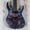 Mayones Duvell Elite 7, 7-String Guitar, Dirty Purple Blue Burst -Musical Instrument Shop 20210920 dsc02864