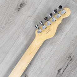 G&L Fullerton Deluxe ASAT Special Left-Handed Guitar, Caribbean Rosewood Fretboard, 3-Tone Sunburst -Musical Instrument Shop 20210928 dsc03538