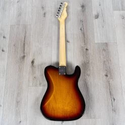 G&L Fullerton Deluxe ASAT Special Left-Handed Guitar, Caribbean Rosewood Fretboard, 3-Tone Sunburst -Musical Instrument Shop 20210928 dsc03540