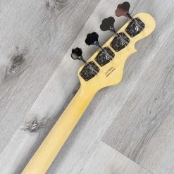 G&L Fullerton Deluxe JB Left-Handed Bass, Caribbean Rosewood Fretboard, 3-Tone Sunburst -Musical Instrument Shop 20211029 dsc05932