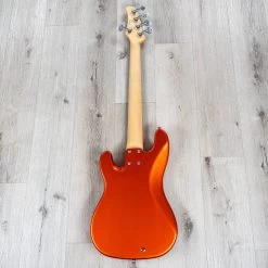 Mike Lull P5 Custom 5-String Bass, Candy Apple Orange -Musical Instrument Shop 20211101 dsc06042