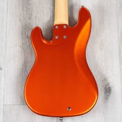 Mike Lull P5 Custom 5-String Bass, Candy Apple Orange -Musical Instrument Shop 20211101 dsc06043