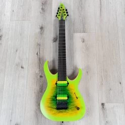 Mayones Duvell Qatsi 2.0 7-String John Browne Signature Guitar, Juice Burst -Musical Instrument Shop 20211108 dsc06488