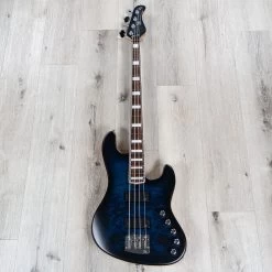 Mayones Jabba Mala 4 Federico Malaman Signature Bass, Trans Dirty Blue Burst -Musical Instrument Shop 20211108 dsc06539
