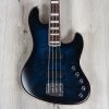 Mayones Jabba Mala 4 Federico Malaman Signature Bass, Trans Dirty Blue Burst