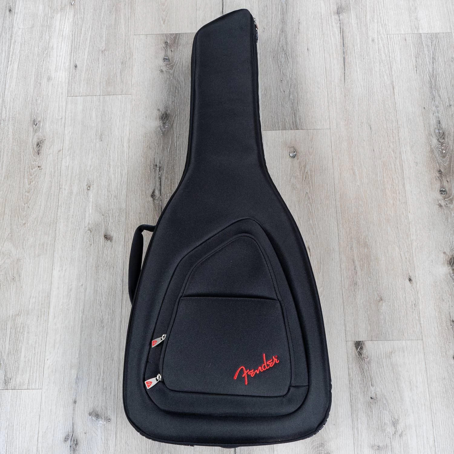 Fender American Acoustasonic Jazzmaster Guitar, Arctic White, Ebony Fretboard 13 Fender American Acoustasonic Jazzmaster Guitar, Arctic White, Ebony Fretboard - Image 11