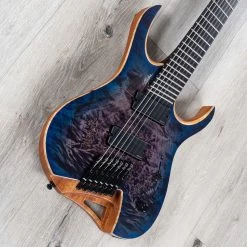Mayones Hydra Elite 7 VF Multi-Scale 7-String Guitar, Dirty Purple Blue Burst -Musical Instrument Shop 20211112 dsc07039