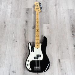 Fender American Professional II Left-Handed Precision Bass, Maple Fretboard, Black -Musical Instrument Shop 20211115 dsc07129