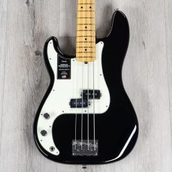 Fender American Professional II Left-Handed Precision Bass, Maple Fretboard, Black