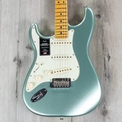 Fender American Professional II Stratocaster Left-Handed Guitar, Maple Fretboard, Mystic Surf Green