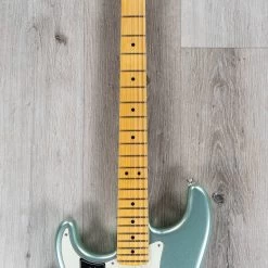 Fender American Professional II Stratocaster Left-Handed Guitar, Maple Fretboard, Mystic Surf Green -Musical Instrument Shop 20211130 dsc08197