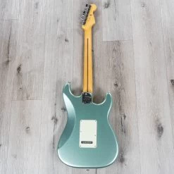 Fender American Professional II Stratocaster Left-Handed Guitar, Maple Fretboard, Mystic Surf Green -Musical Instrument Shop 20211130 dsc08203
