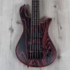 Spector NS Pulse 5 5-String Bass, EMG Pickups, Macassar Ebony Fretboard, Cinder Red -Musical Instrument Shop 20211221 dsc00350