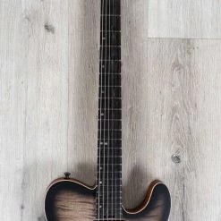 ESP USA TE-II Hardtail Guitar, See Thru Black Sunburst, Flame Maple Top, Duncan Pickups -Musical Instrument Shop 20220106 dsc01823