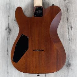 ESP USA TE-II Hardtail Guitar, See Thru Black Sunburst, Flame Maple Top, Duncan Pickups -Musical Instrument Shop 20220106 dsc01828