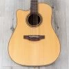 Takamine P3DC-12 12-String Dreadnought Acoustic-Electric Guitar, Left-Handed, Hard Case - Natural