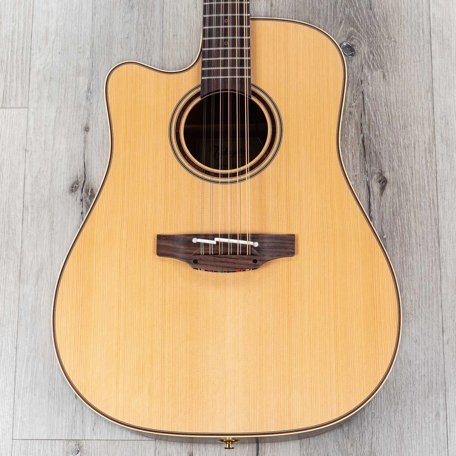 Takamine P3DC-12 12-String Dreadnought Acoustic-Electric Guitar, Left-Handed, Hard Case - Natural 3 Takamine P3DC-12 12-String Dreadnought Acoustic-Electric Guitar, Left-Handed, Hard Case - Natural