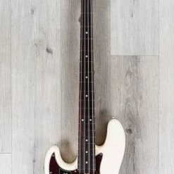 Fender American Professional II Jazz Bass Left-Hand, Rosewood Fretboard, Olympic White -Musical Instrument Shop 20220114 dsc02583