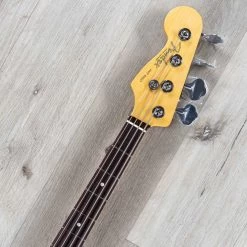 Fender American Professional II Jazz Bass Left-Hand, Rosewood Fretboard, Olympic White -Musical Instrument Shop 20220114 dsc02585