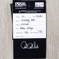 PRS Paul Reed Smith McCarty Hollowbody 594 Guitar, Cobalt Blue 25 PRS Paul Reed Smith McCarty Hollowbody 594 Guitar, Cobalt Blue -Musical Instrument Shop 20220117 dsc02823
