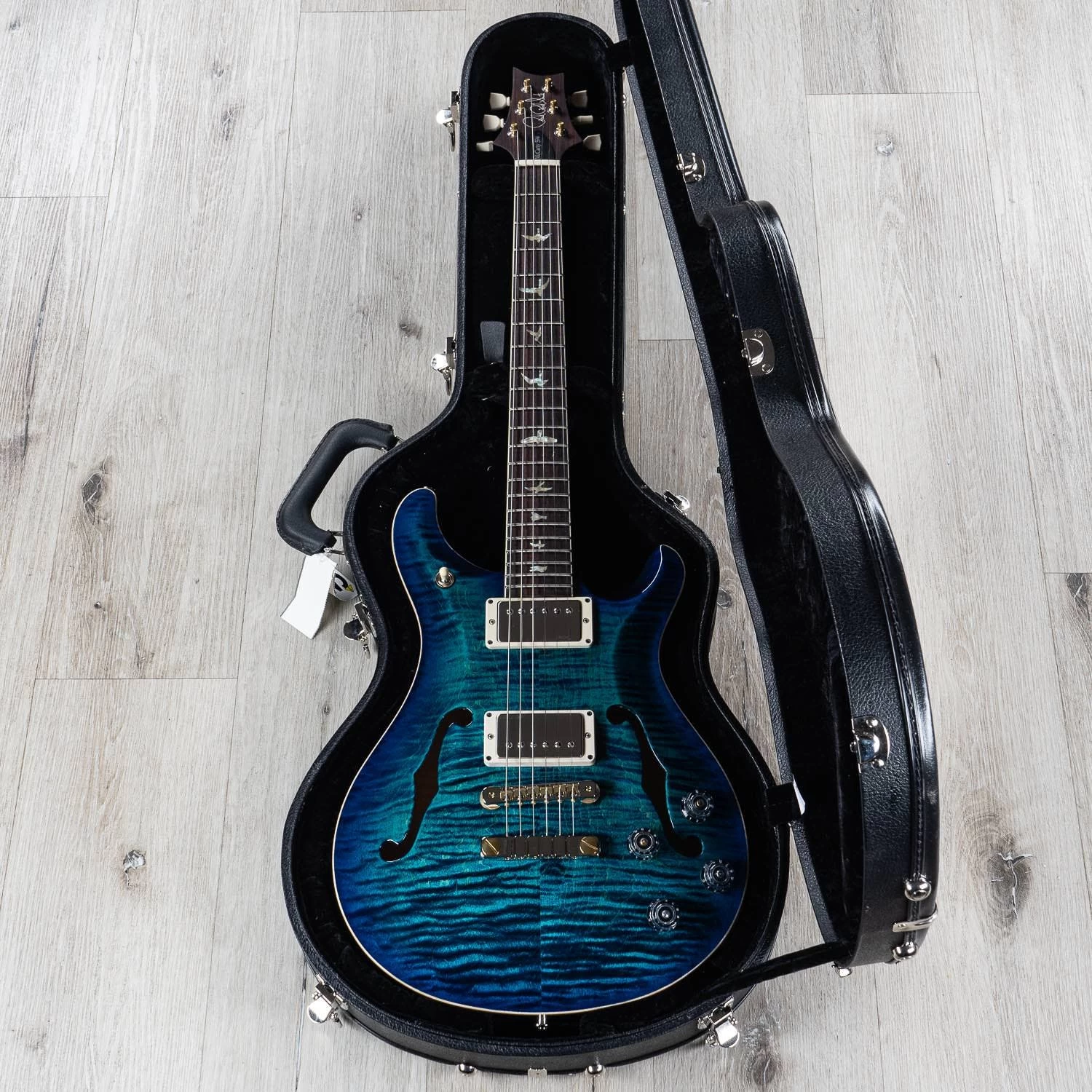 PRS Paul Reed Smith McCarty Hollowbody 594 Guitar, Cobalt Blue 12 PRS Paul Reed Smith McCarty Hollowbody 594 Guitar, Cobalt Blue - Image 10