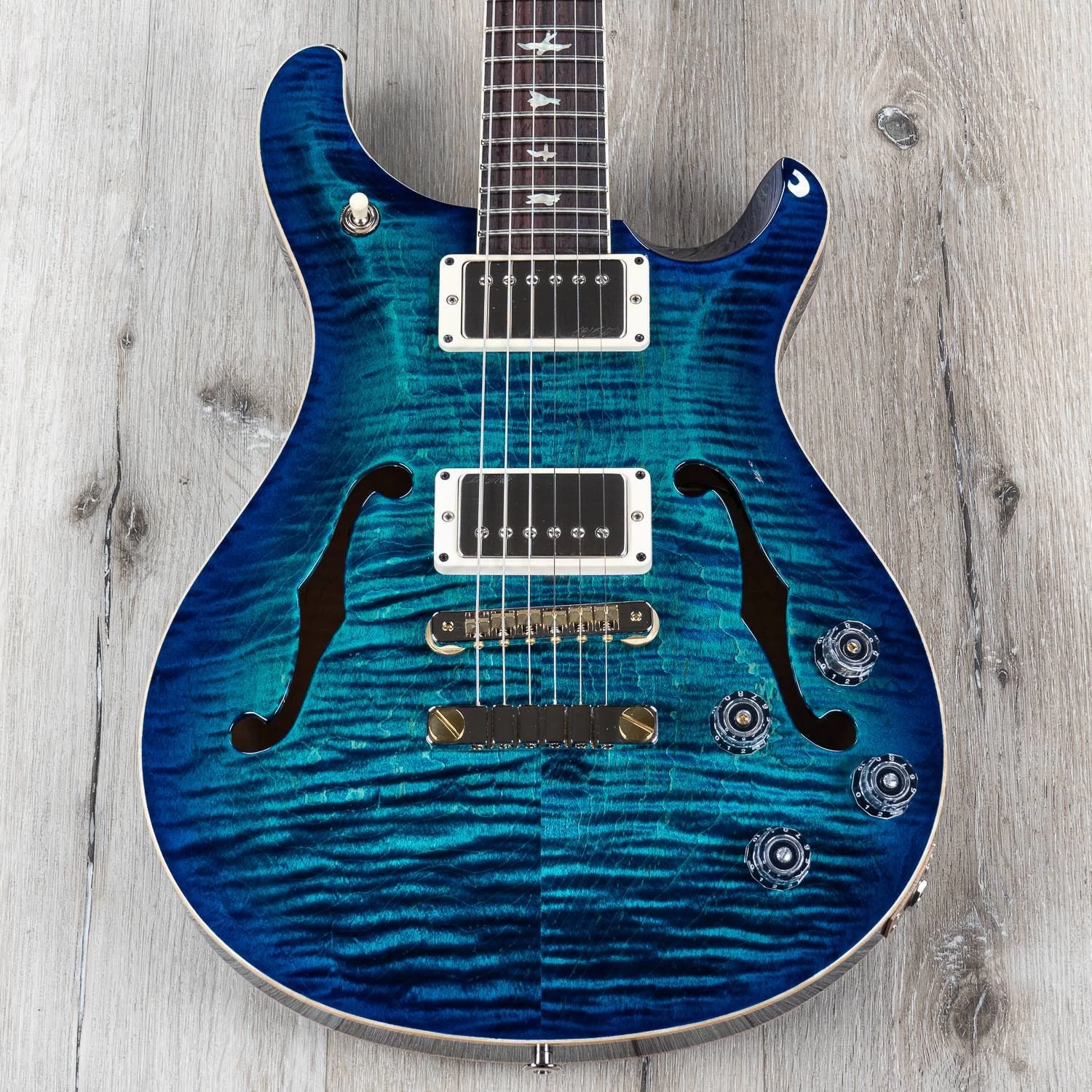 PRS Paul Reed Smith McCarty Hollowbody 594 Guitar, Cobalt Blue 3 PRS Paul Reed Smith McCarty Hollowbody 594 Guitar, Cobalt Blue