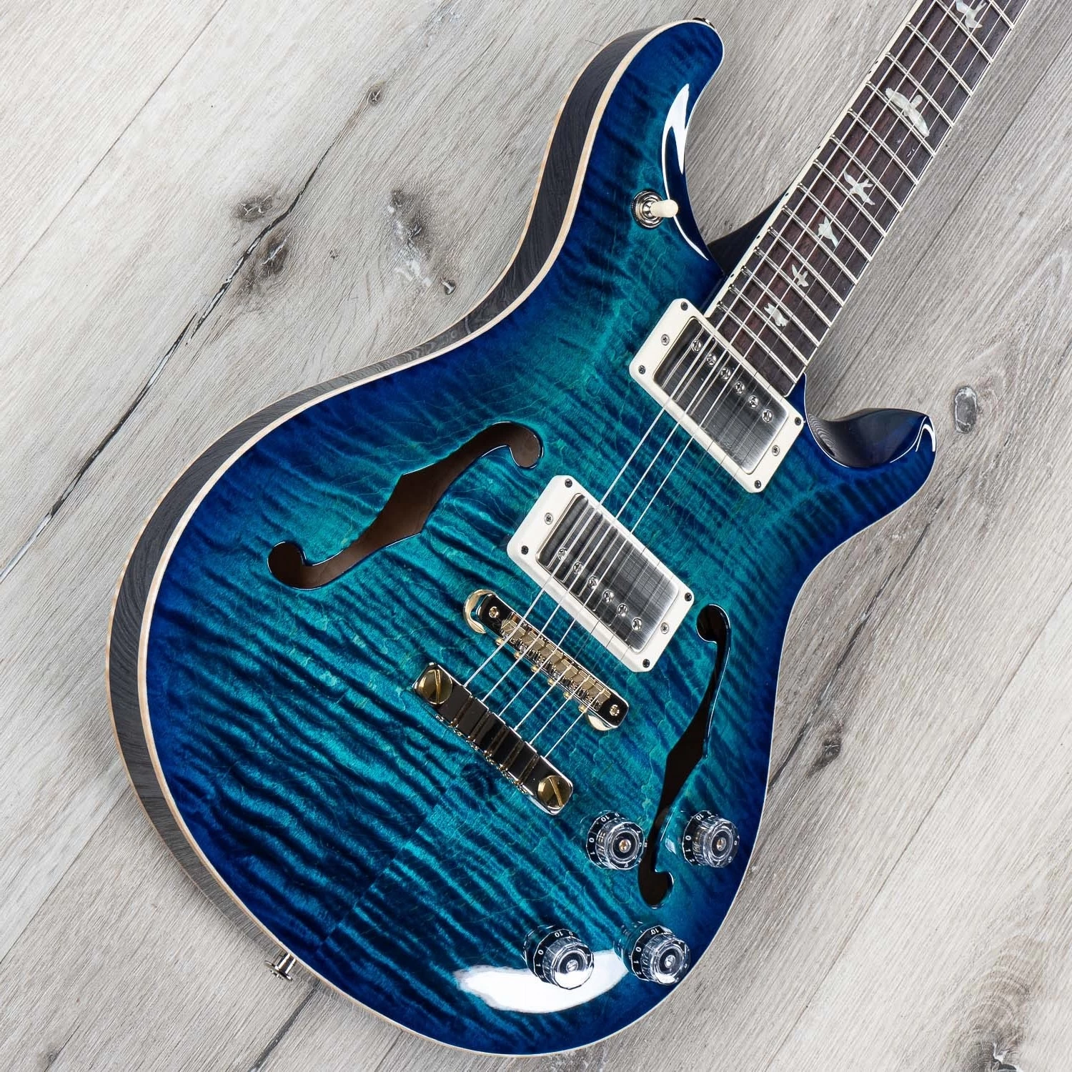 PRS Paul Reed Smith McCarty Hollowbody 594 Guitar, Cobalt Blue 4 PRS Paul Reed Smith McCarty Hollowbody 594 Guitar, Cobalt Blue - Image 2